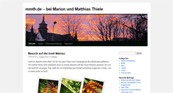 Desktop Screenshot of mmth.de
